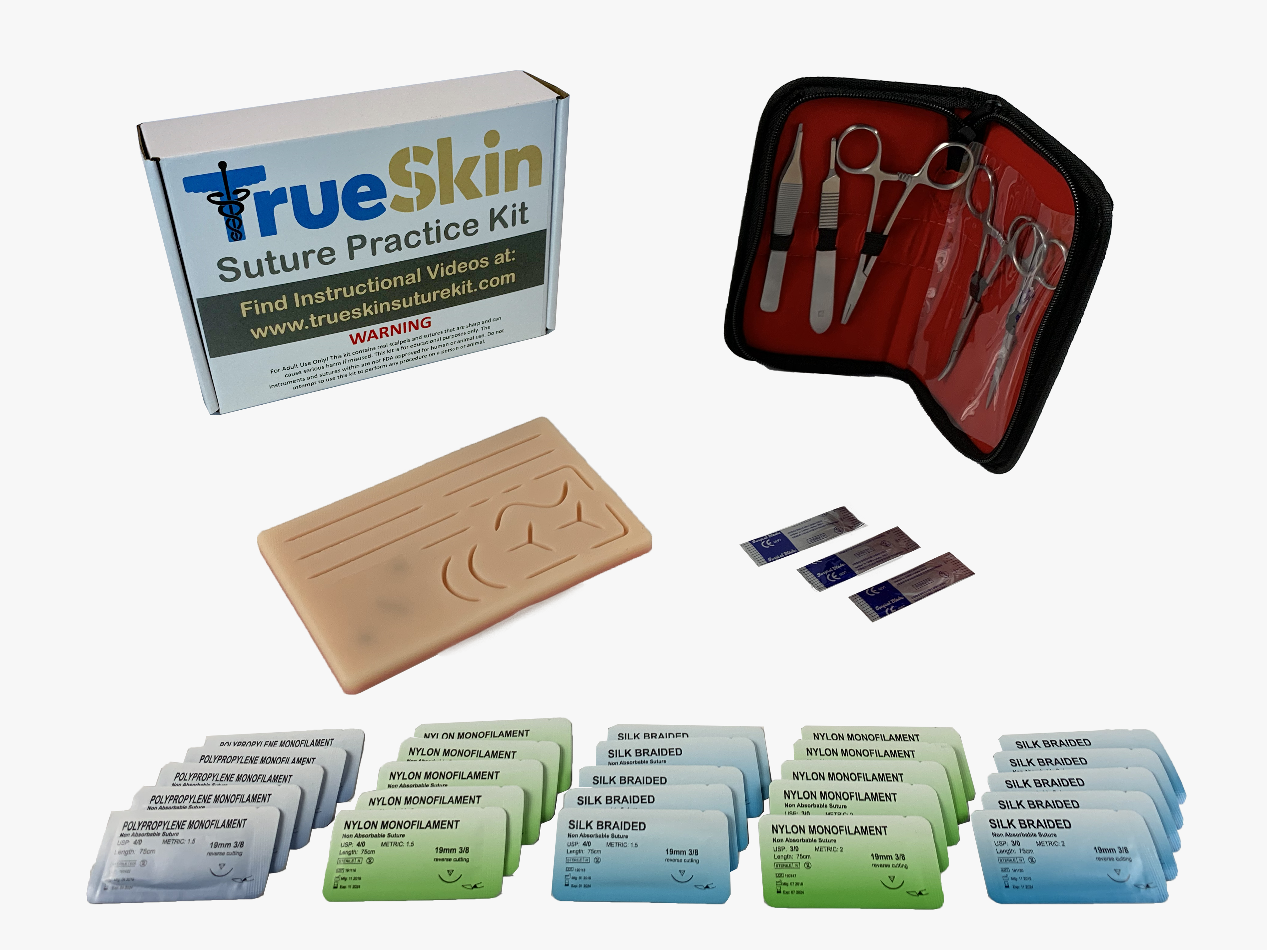 TrueSkin All-Inclusive Suture Kit – TrueSkinSutureKit